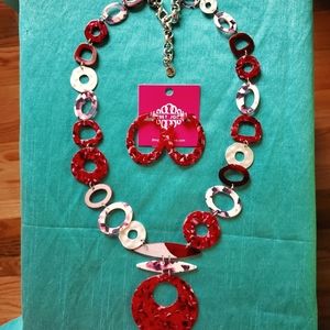 Sassy Jones Necklace and Earring set